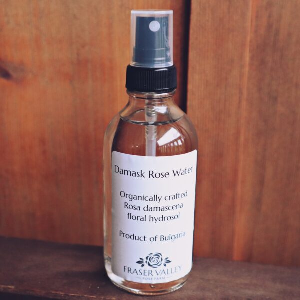 Organic Damask Rose Water (115ml/4oz)